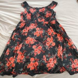 Romantic rose dress